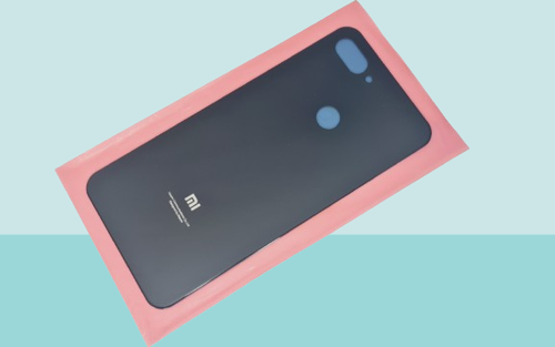Xiaomi Mi 8 Lite Uyumlu Arka Kapak Batarya Kapağı - SİYAH