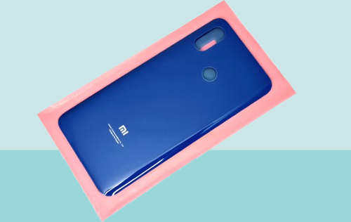 Xiaomi Mi 8 Uyumlu Arka Kapak Batarya Kapağı - MAVİ