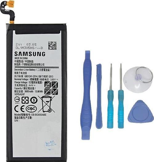 Samsung Galaxy S7 EDGE - SM- G935 Uyumlu Batarya Pil Sıfır Orijinal + TAMİR SETİ