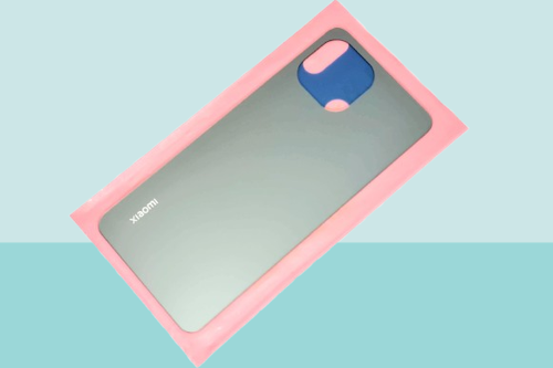 Xiaomi Mİ 11 LİTE Uyumlu Arka Kapak Batarya Kapağı - SİYAH