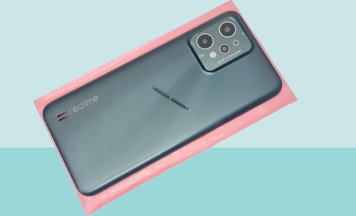 Oppo Realme C31 Uyumlu FULL KASA Arka Kapak Batarya Kapağı - SİYAH