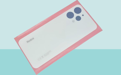 Xiaomi Redmi 12 -4G- Uyumlu Arka Kapak Batarya Kapağı - BEYAZ