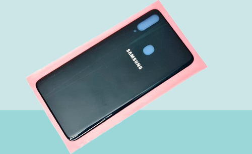 Samsung Galaxy A20S A207 Uyumlu Arka Kapak Batarya Kapağı - MAVİ