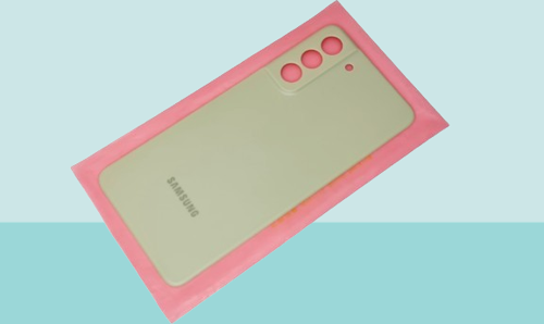 Samsung Galaxy S21 FE Uyumlu Arka Kapak Batarya Kapağı - YEŞİL