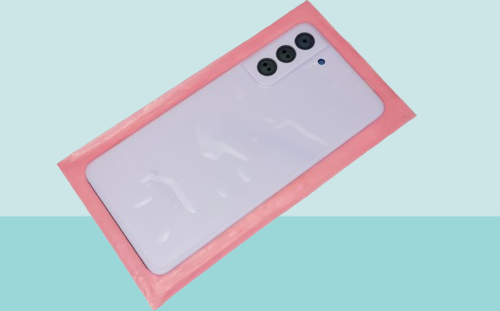 Samsung Galaxy S21 FE Uyumlu Arka Kapak Batarya Kapağı -  MOR - FULL LENSLİ