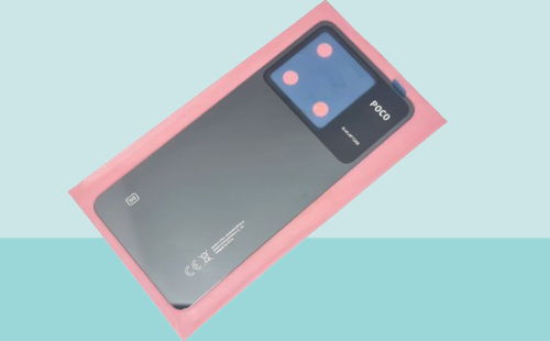 Xiaomi POCO X6 Uyumlu Arka Kapak Batarya Kapağı - SİYAH