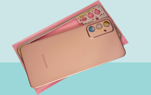 Samsung Galaxy M23 Uyumlu FULL KASA Arka Kapak Batarya Kapağı - GOLD