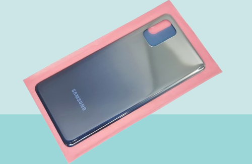 Samsung Galaxy M31S Uyumlu Arka Kapak Batarya Kapağı - MAVİ