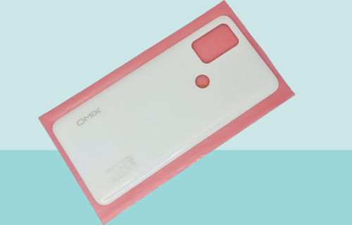 Omix X300 Uyumlu Arka Kapak Batarya Kapağı - BEYAZ