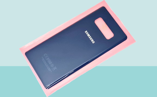 Samsung Galaxy NOTE 8 Uyumlu Arka Kapak Batarya Kapağı -  LACİVERT