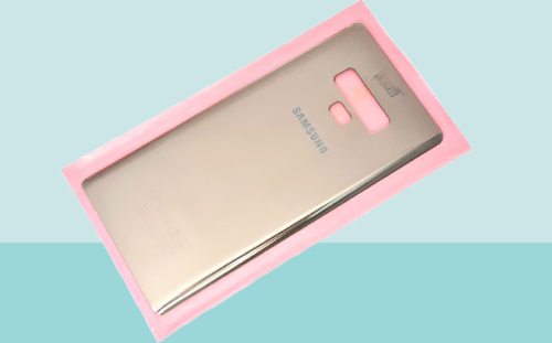 Samsung Galaxy NOTE 9 Uyumlu Arka Kapak Batarya Kapağı - GOLD