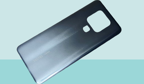 Tecno Camon 16 (CE7j) Uyumlu Arka Kapak Batarya Kapağı - FÜME