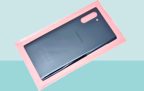 Samsung Galaxy NOTE 10 Uyumlu Arka Kapak Batarya Kapağı -  SİYAH