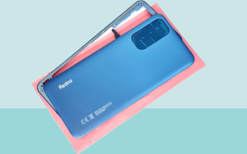 Xiaomi Redmi NOTE 11 Uyumlu FULL KASA Arka Kapak Batarya Kapağı - MAVİ
