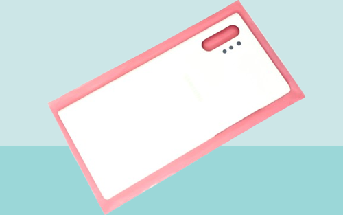 Samsung Galaxy NOTE 10 PLUS Uyumlu Arka Kapak Batarya Kapağı -  BEYAZ