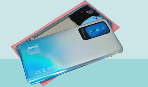 Xiaomi Redmi 10 - 2022 - Uyumlu FULL KASA Arka Kapak Batarya Kapağı - MAVİ