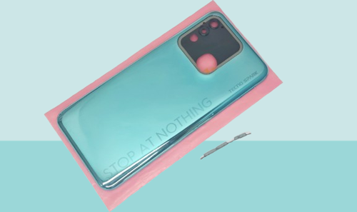 Tecno SPARK 8T Uyumlu FULL KASA Arka Kapak Batarya Kapağı - YEŞİL