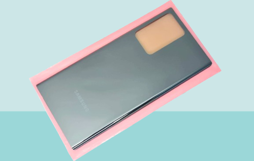 Samsung Galaxy Note 20 ULTRA Uyumlu Arka Kapak Batarya Kapağı - SİYAH