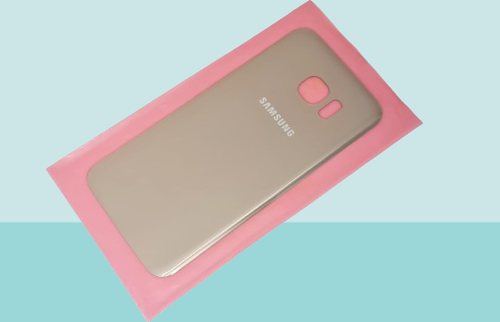 Samsung Galaxy S7 Edge Uyumlu Arka Kapak Batarya Kapağı - GOLD
