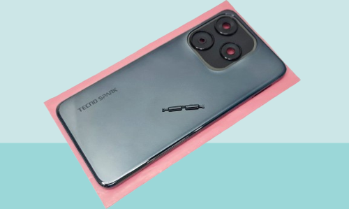 Tecno SPARK 10C Uyumlu FULL KASA Arka Kapak Batarya Kapağı - SİYAH