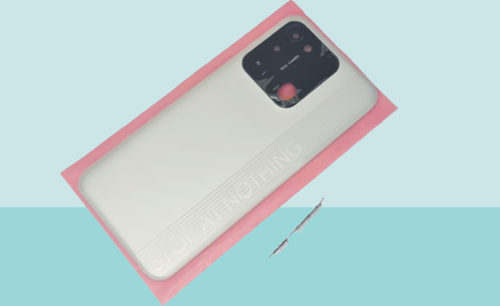 Tecno SPARK 8C Uyumlu FULL KASA Arka Kapak Batarya Kapağı -  GRİ
