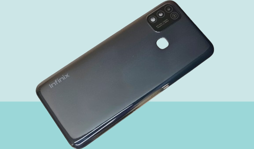 Infinix HOT 11 PLAY Uyumlu FULL KASA Arka Kapak Batarya Kapağı - SİYAH