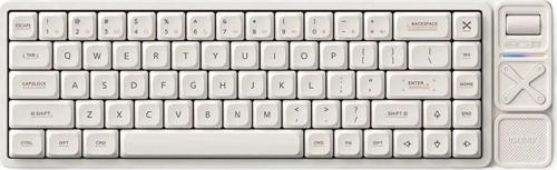 Magi65 Pro Ochre White Rgb Kablosuz Hotswap Mekanik Gaming Klavye