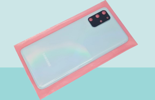 Samsung Galaxy S20 PLUS Uyumlu Arka Kapak Batarya Kapağı - MAVİ - FULL LENSLİ