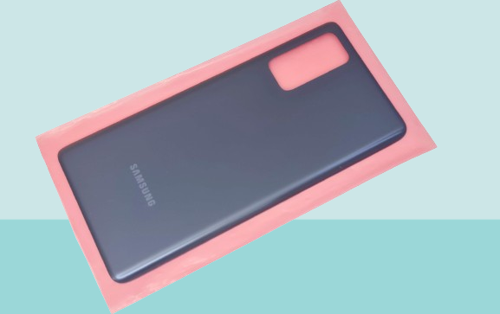 Samsung Galaxy S20 FE Uyumlu Arka Kapak Batarya Kapağı - SİYAH