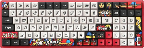 F97 Graffiti Diary Slate Rgb Kablosuz Hotswap Mekanik Gaming Klavye