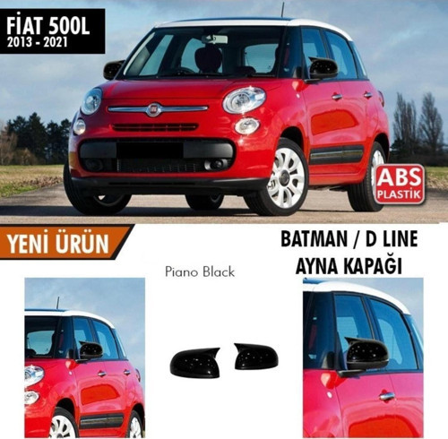 Fiat 500L Uyumlu Batman Ayna Kapağı 2013-2021 Model Arası