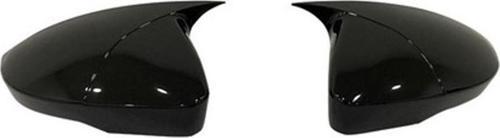 Octavia Mk2 Uyumlu 2009-2013 İçin Uyumlu Yarasa Ayna Kapağı Piano Black