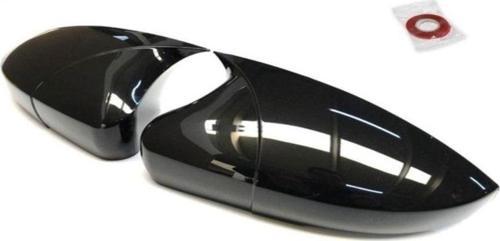 W204 2007-2014 Uyumlu Batman Yarasa Ayna Kapağı Piano Black