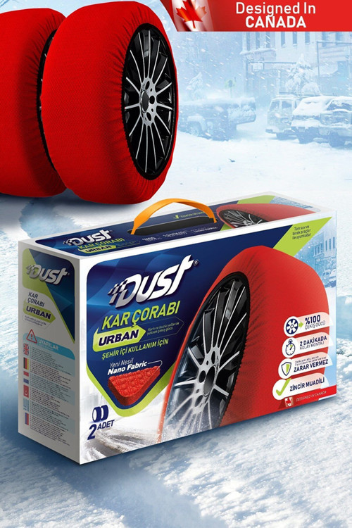 Kar Çorabı Uyumlu 255 50 Lastik R19 Jant Ölçülerine Uyumlu Yüksek Kaliteli Zincir Muadili Ürün Dust Parça