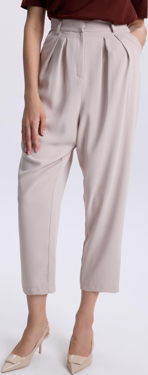 Bej Şalvar Pantolon P-0187K