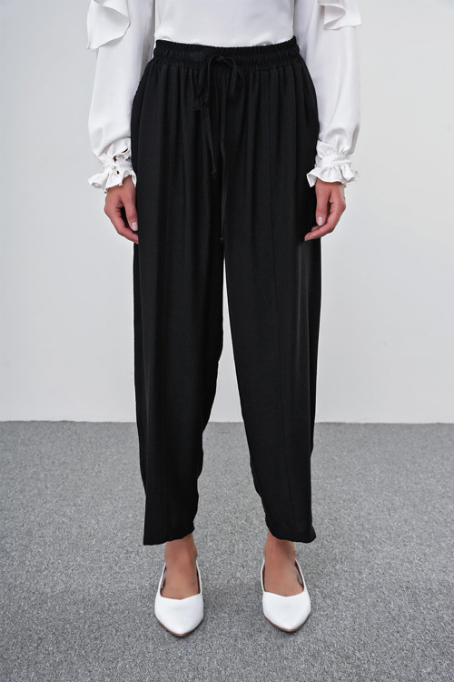 Siyah Şalvar Pantolon P-0184