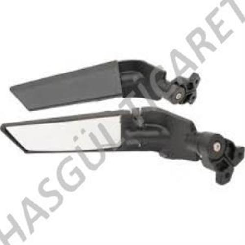 Racing H2 Katlanır Yarasa motorsiklet Ayna Muhtelif Universal
