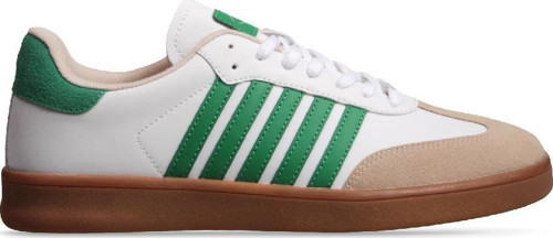 Erkek Sneaker - Beyaz-Yeşil,