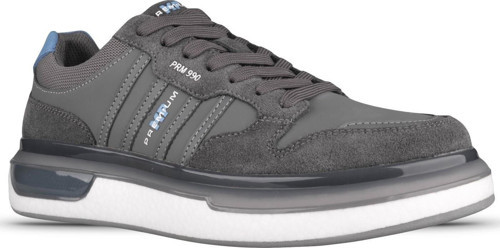 Erkek Sneaker - Füme, Nubuk Deri