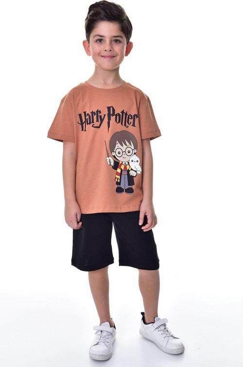 Harry Potter Baskılı 2'li Şort - T-Shirt Çocuk Takım