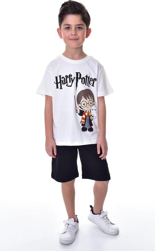 Harry Potter Baskılı 2'li Şort - T-Shirt Çocuk Takım