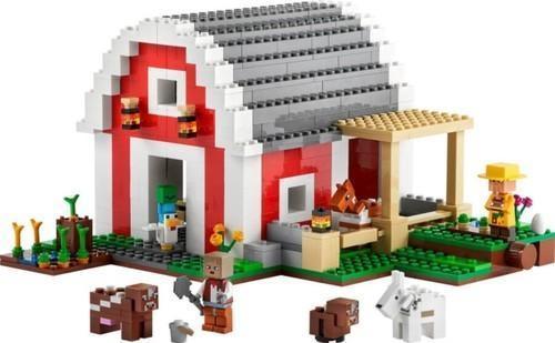 21187 Minecraft® Kırmızı Ahır +8 Yaş (799 Parça)