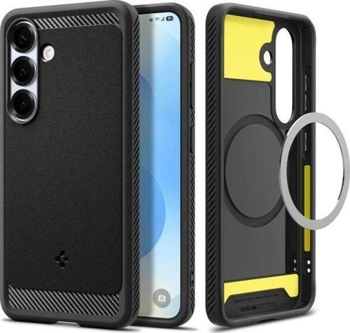 Rugged Armor MagFit Galaxy S25 Kılıf Matte Black