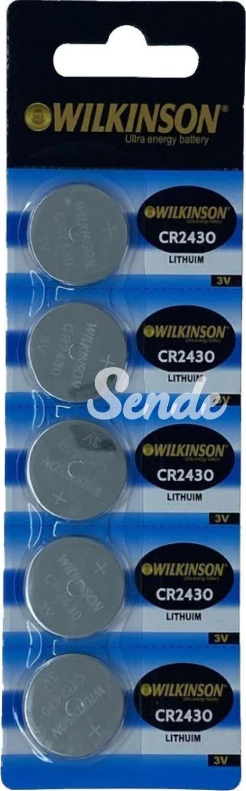 Wılkınson 2430 3v Lityum Düğme Pil 5li Paket