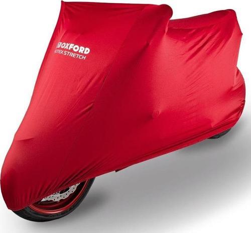 Motosiklet Protex Indoor Premium Stretch-Fit Kilif Iç Mekan Large Kirmizi CV176