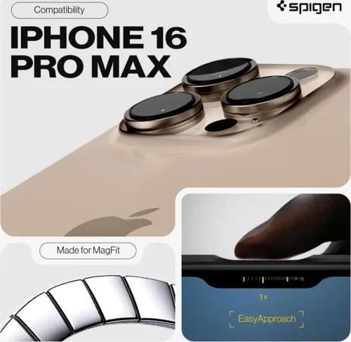 Tough Armor (Ai) MagFit iPhone 16 Pro Max Kılıf iPhone 16 Pro Max Frost Black