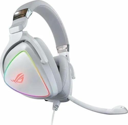 ROG Delta 7.1 ESS Quad-DAC RGB Oyuncu Kulaklığı Delta S White
