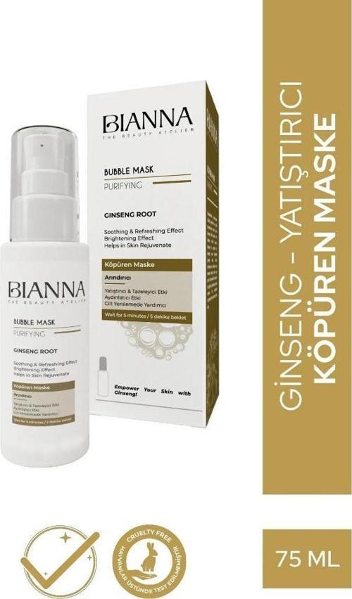 Bubble Mask Giensang Özlü Köpüren Yüz Maskesi 75 ml