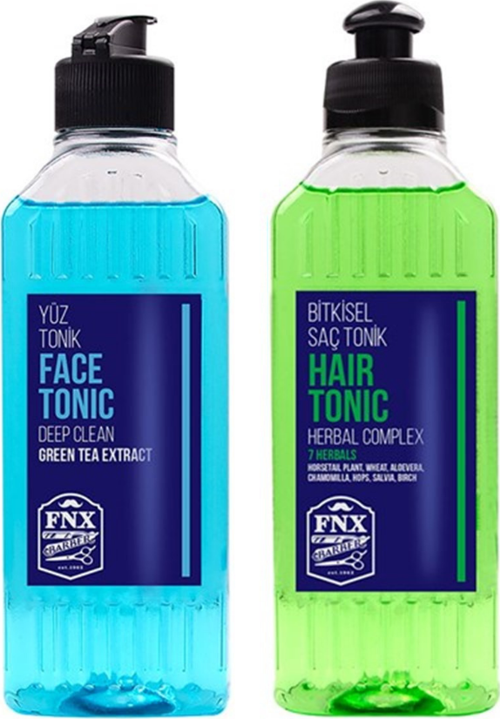 Yüz Temizleme Toniği 250 Ml + Bitkisel Saç Toniği 250 Ml