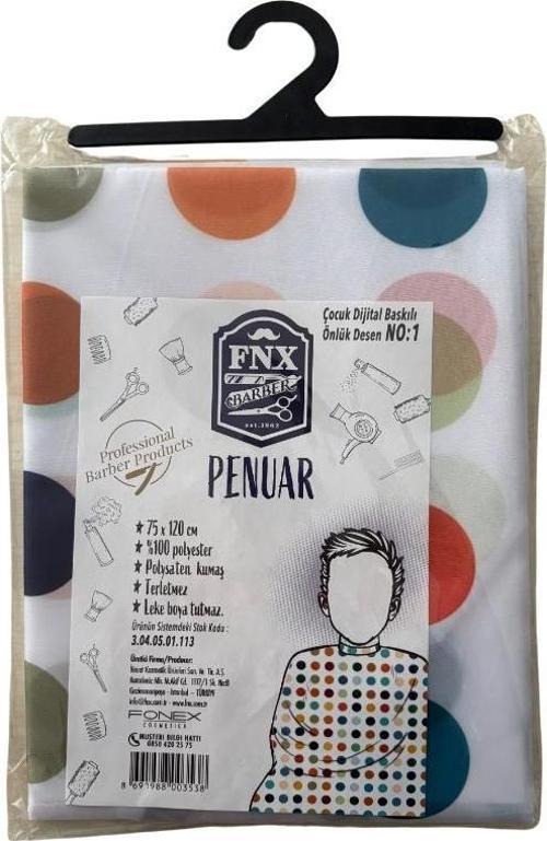 Fonex Dijital Baskılı Çocuk Penuarı Nu: 1